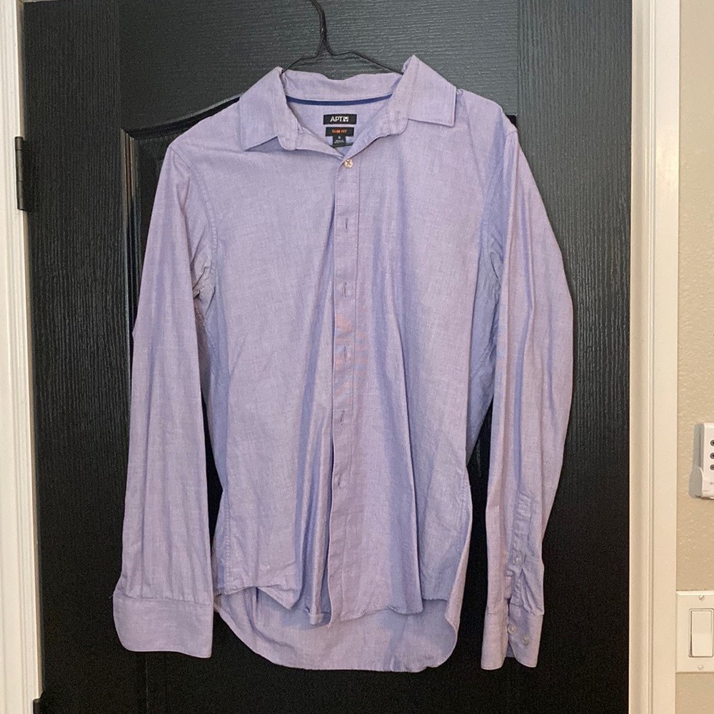 Light purple men’s button down